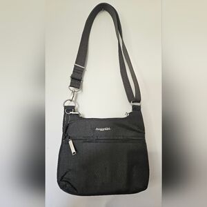Baggallini Charcoal Messenger Bag